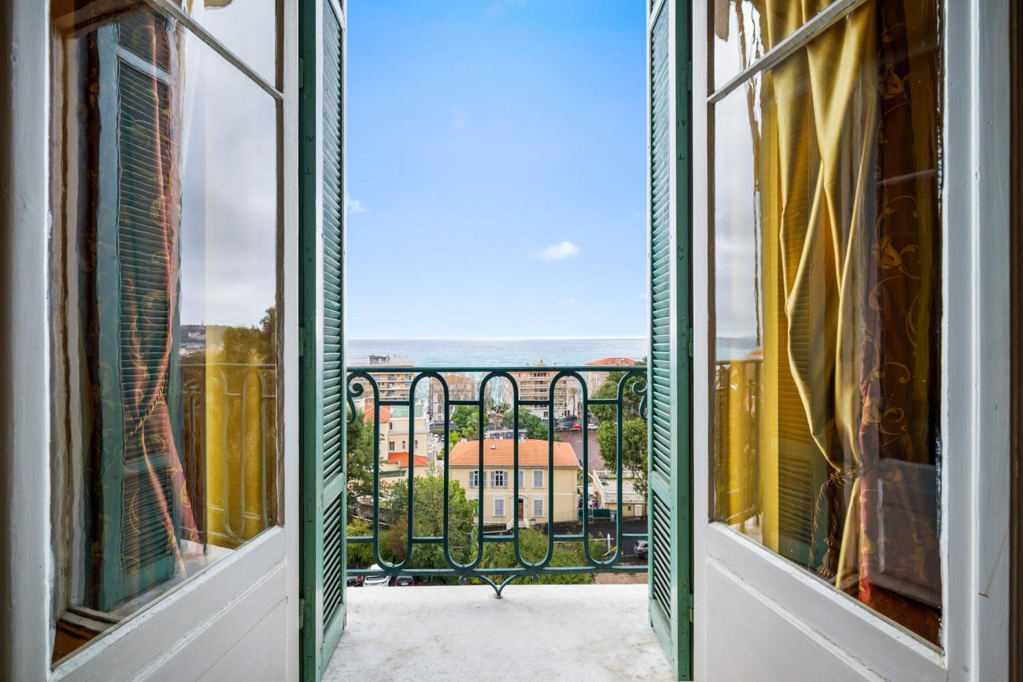 Le Coq Tersling - Residential Parking - Ac - Sea View Daire Menton Dış mekan fotoğraf
